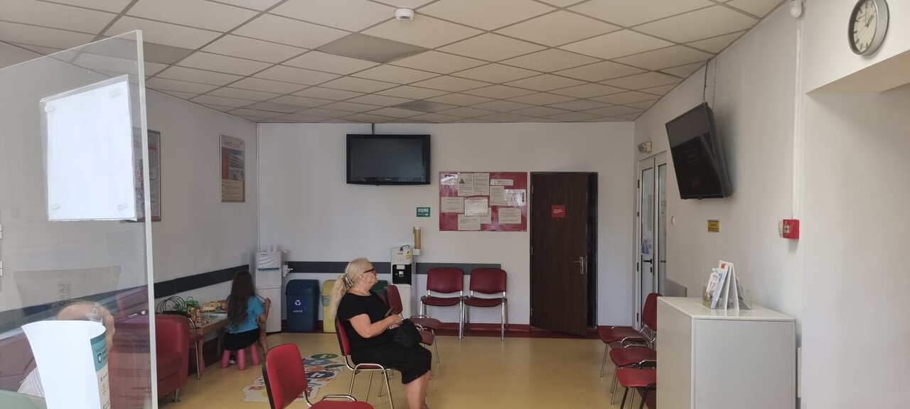 Clinica Prevencia Berceni, zona de așteptare