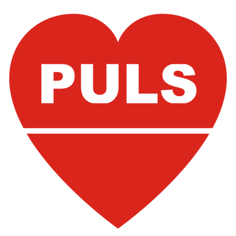 Puls, simbol pătrat, În culori